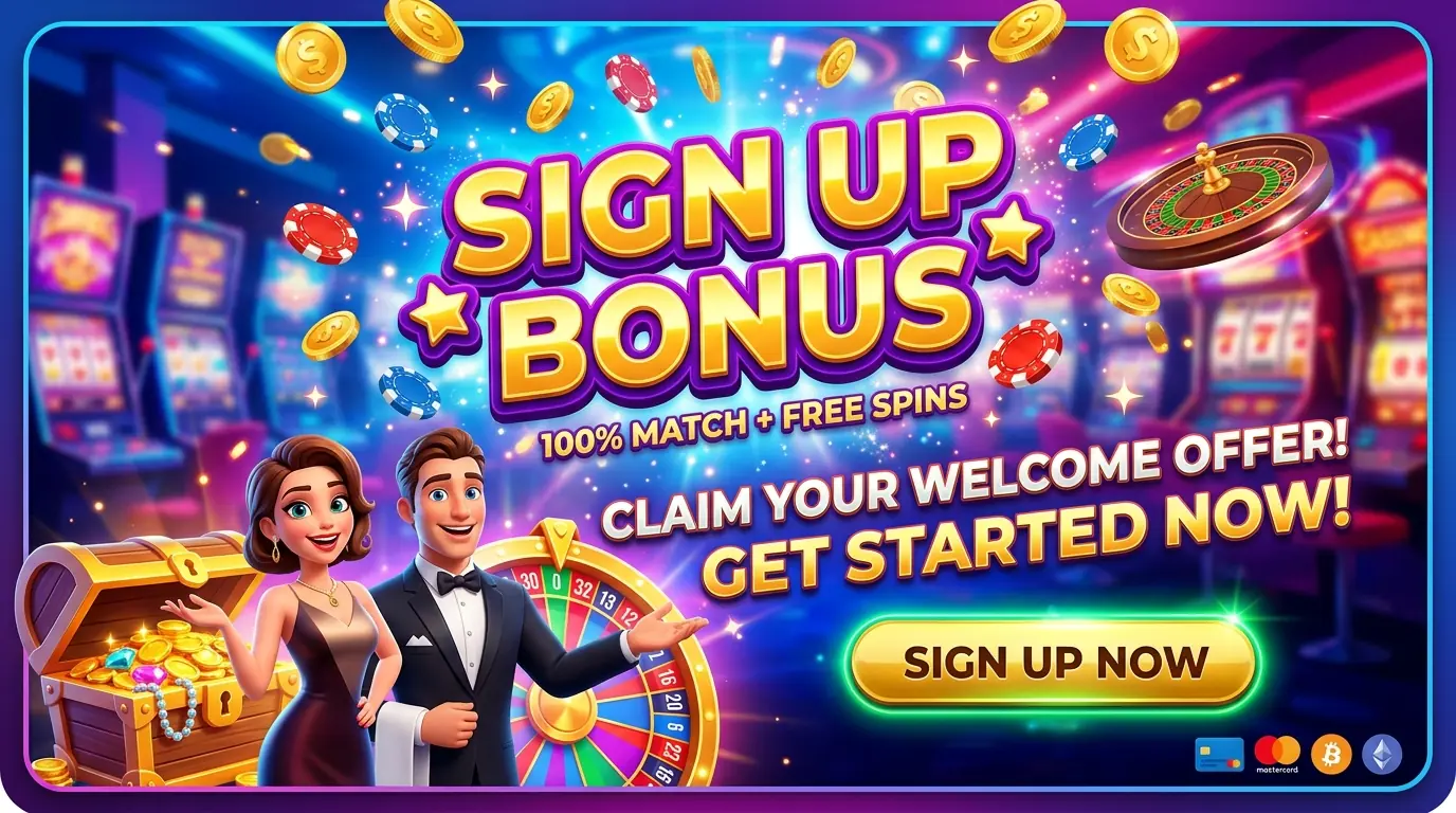 Skycrown sign up bonus